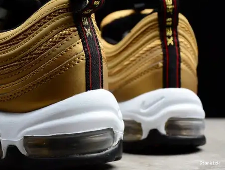 QS AIR METALLIC MAX 97 NIKE OG 884421-700 GOLD 0526